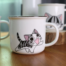 Load image into Gallery viewer, Super Cute Cat Animal Cartoon Coffee Cup Kitten Milk Mug Creative Ceramic Tea Mugs Breakfast Drinkware Novelty Nice Gifts